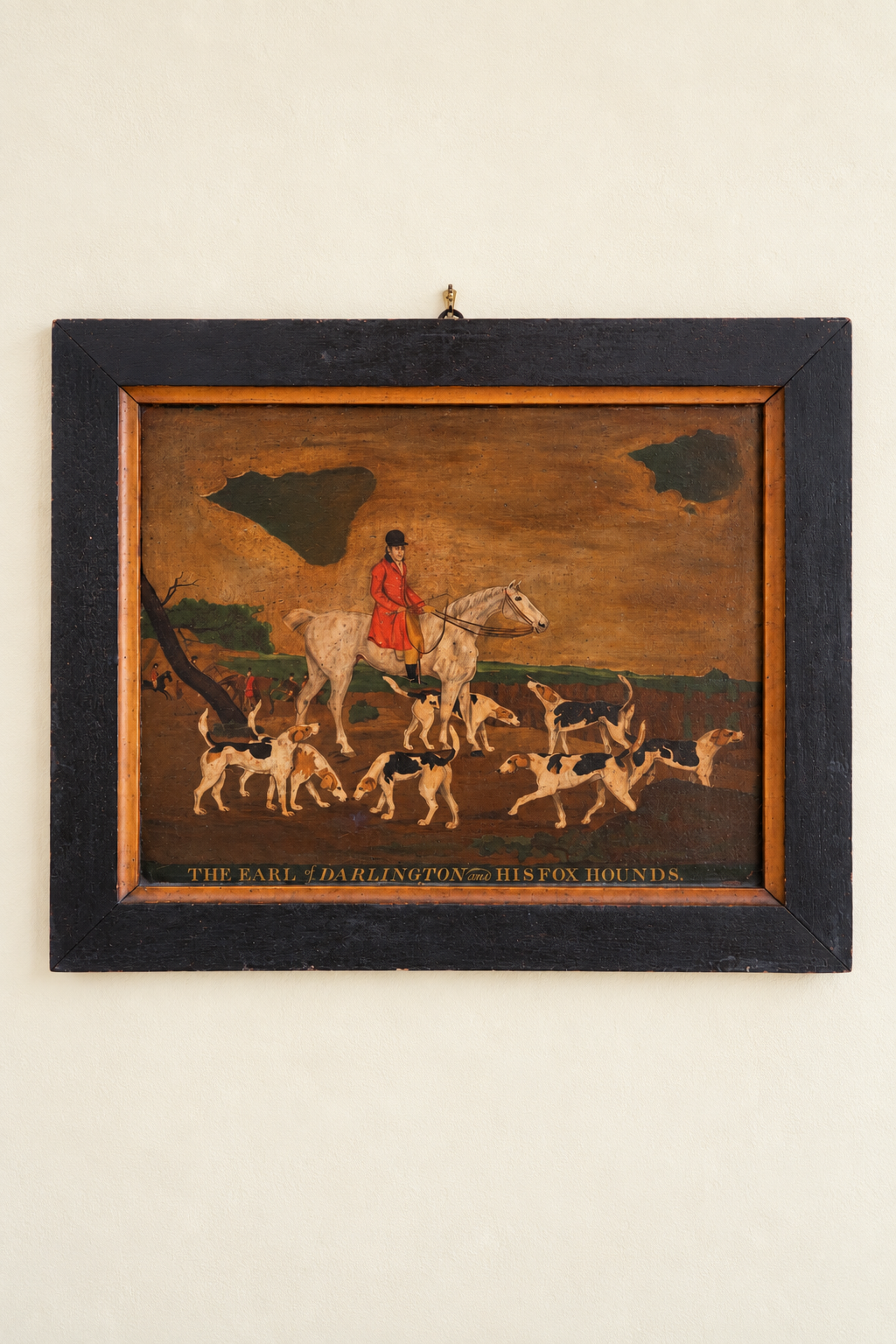 Dog Hunt Painting