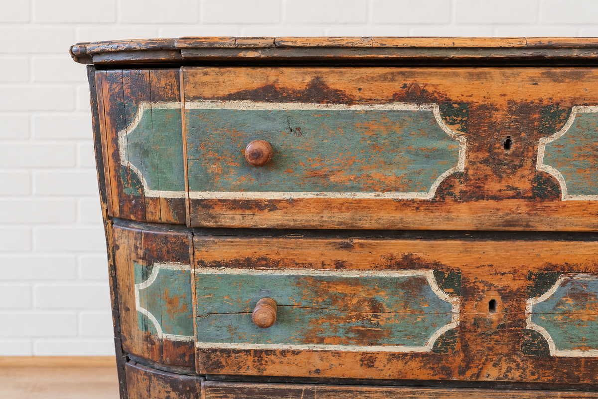 18th cent. Italian Painted Commode (SOLD)