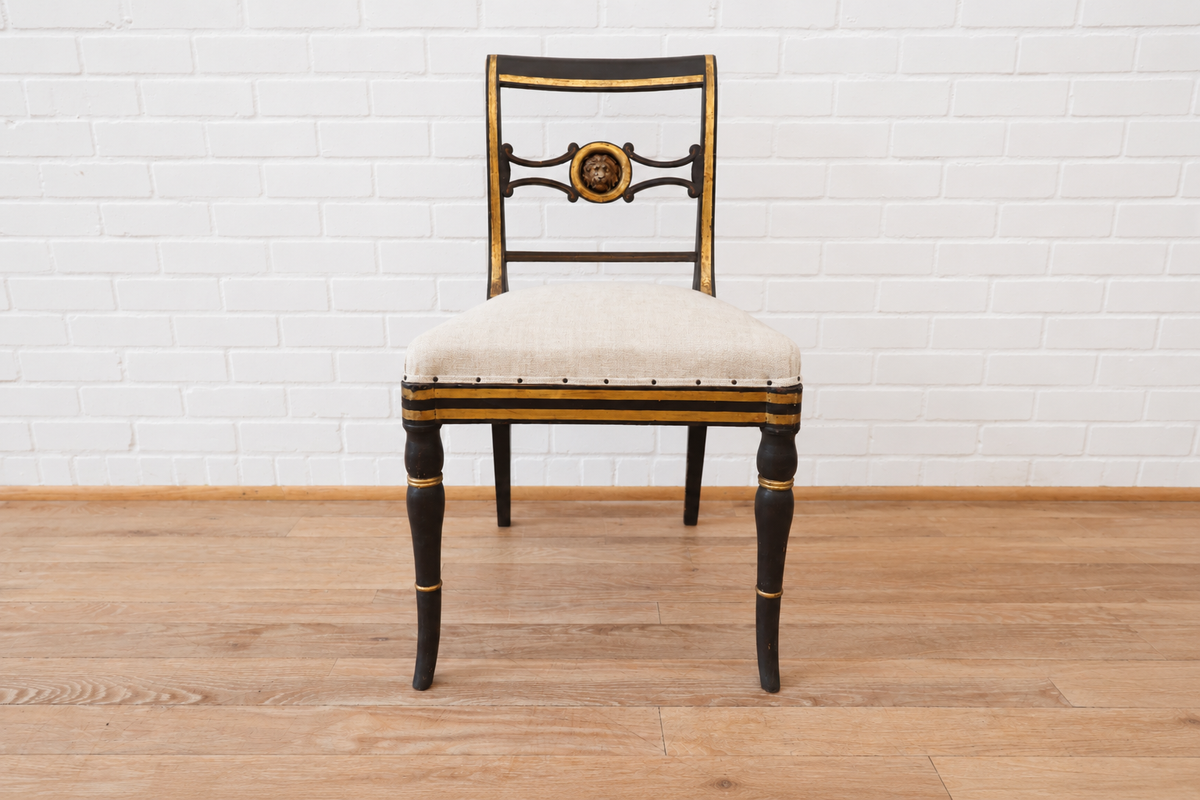 Set of 6 English Regency Side Chairs
