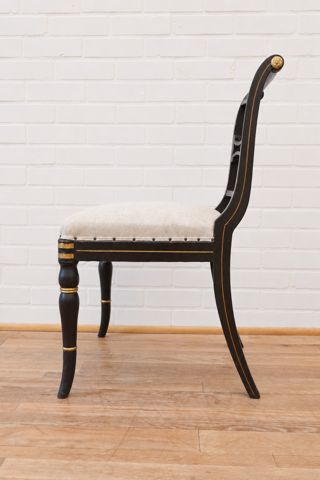 Set of 6 English Regency Side Chairs