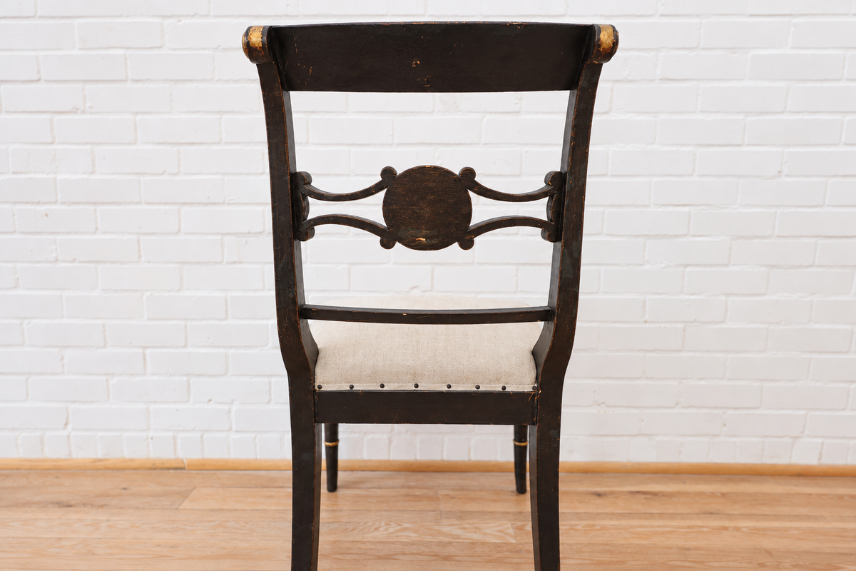 Set of 6 English Regency Side Chairs