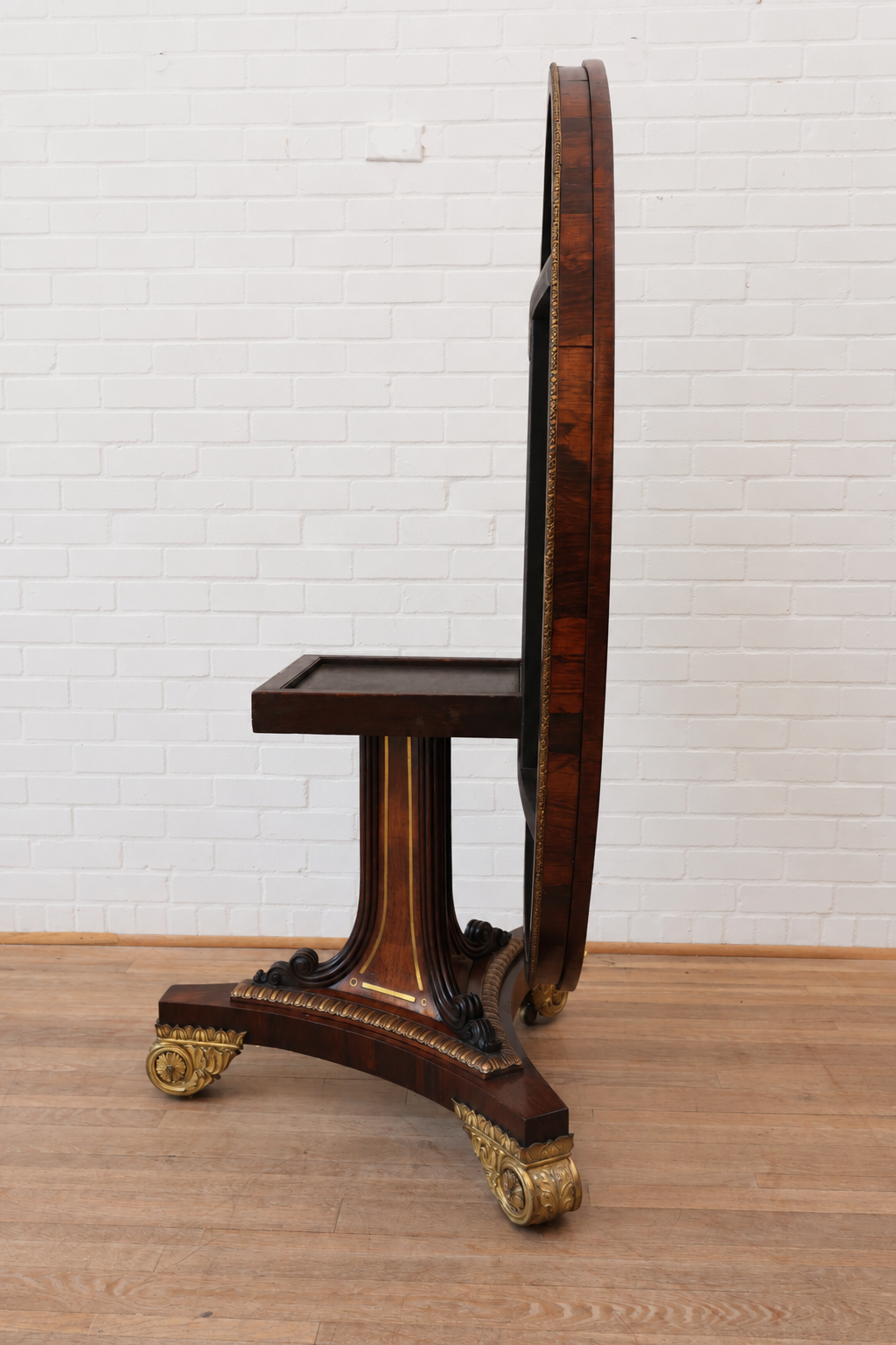 English Regency Rosewood Center Table