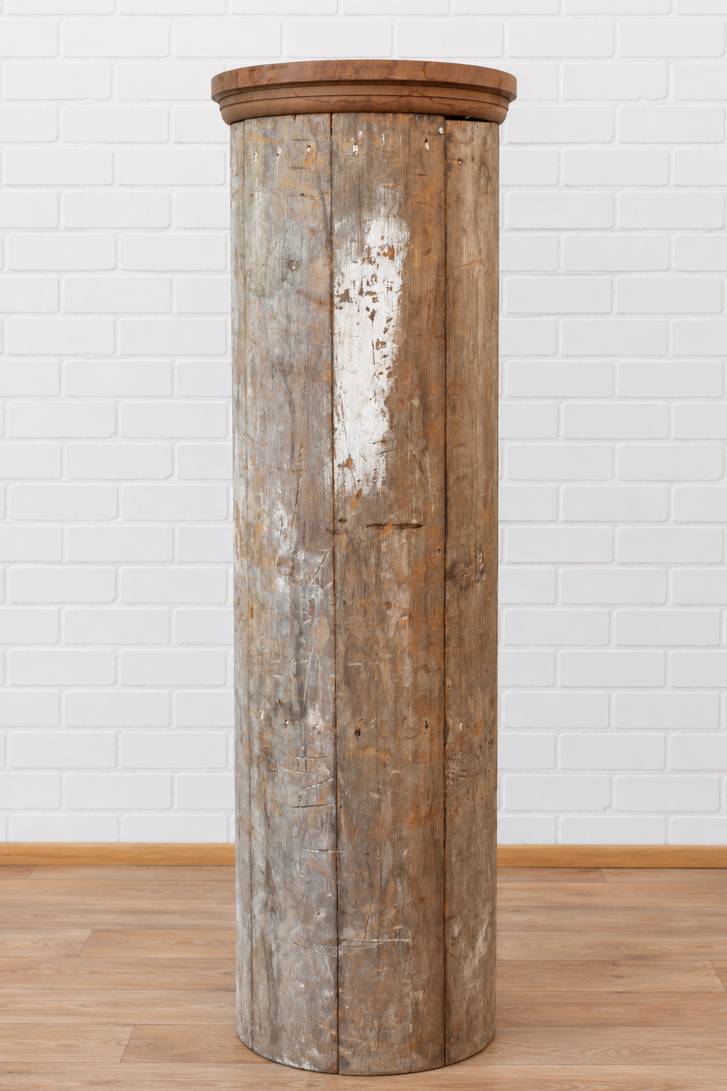Pair of Pine Columns