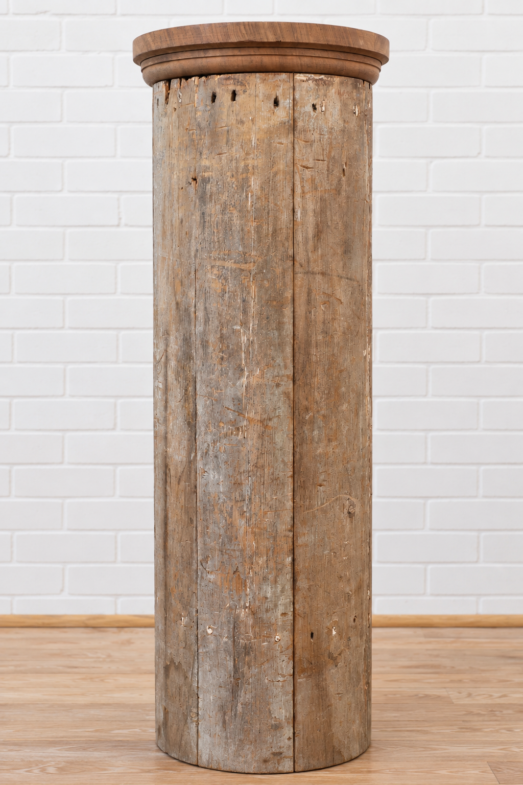 Pair of Pine Columns