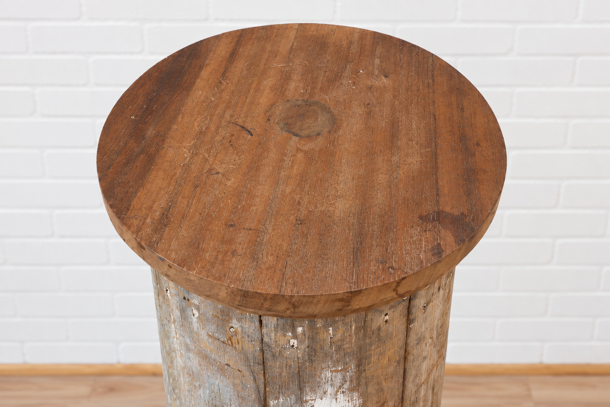 Pair of Pine Columns