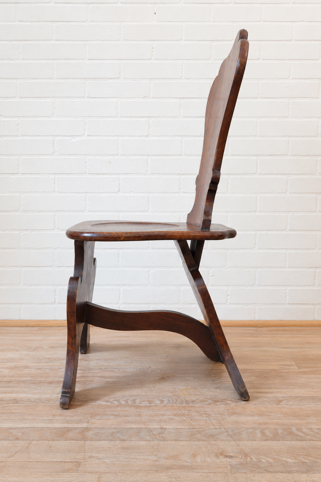 Pair of 19th cent. Sgabello Chairs