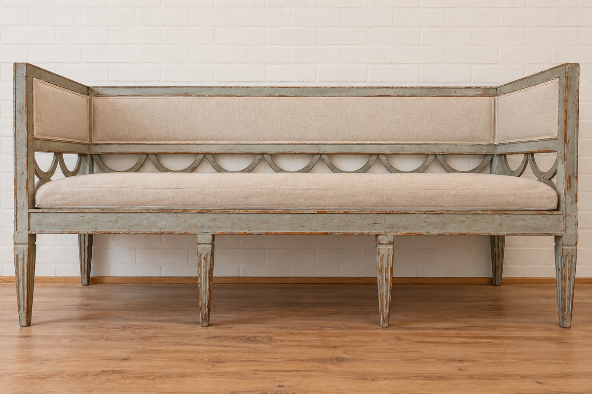 Swedish Gustavian Sofa (#3)