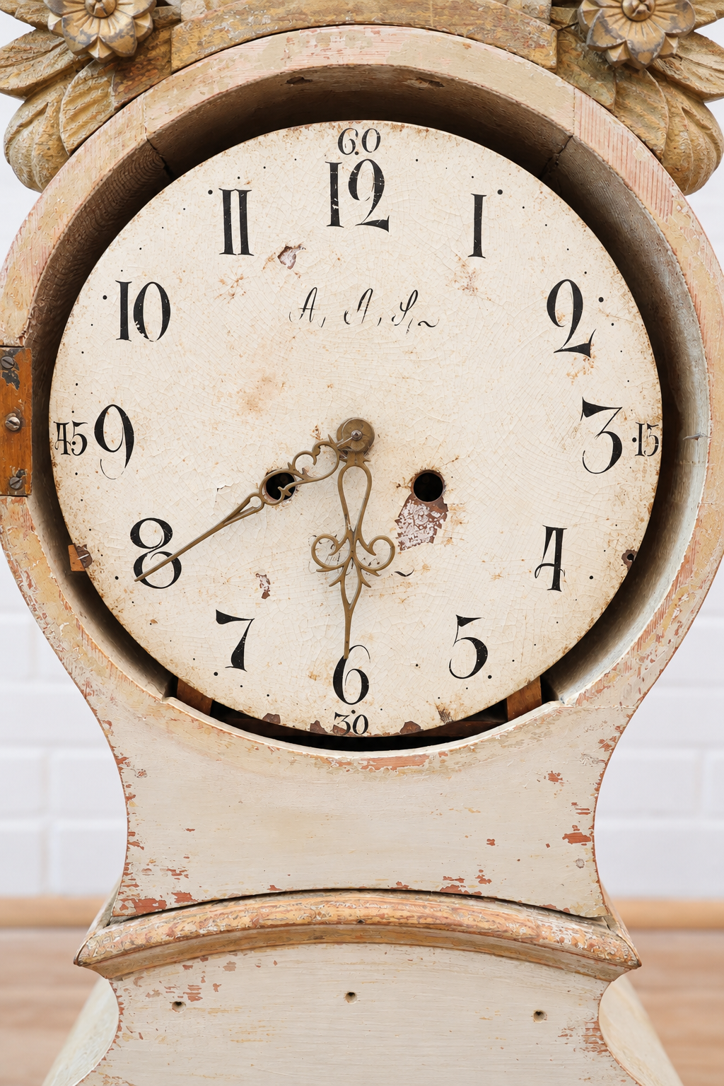 Swedish Gustavian Table Clock