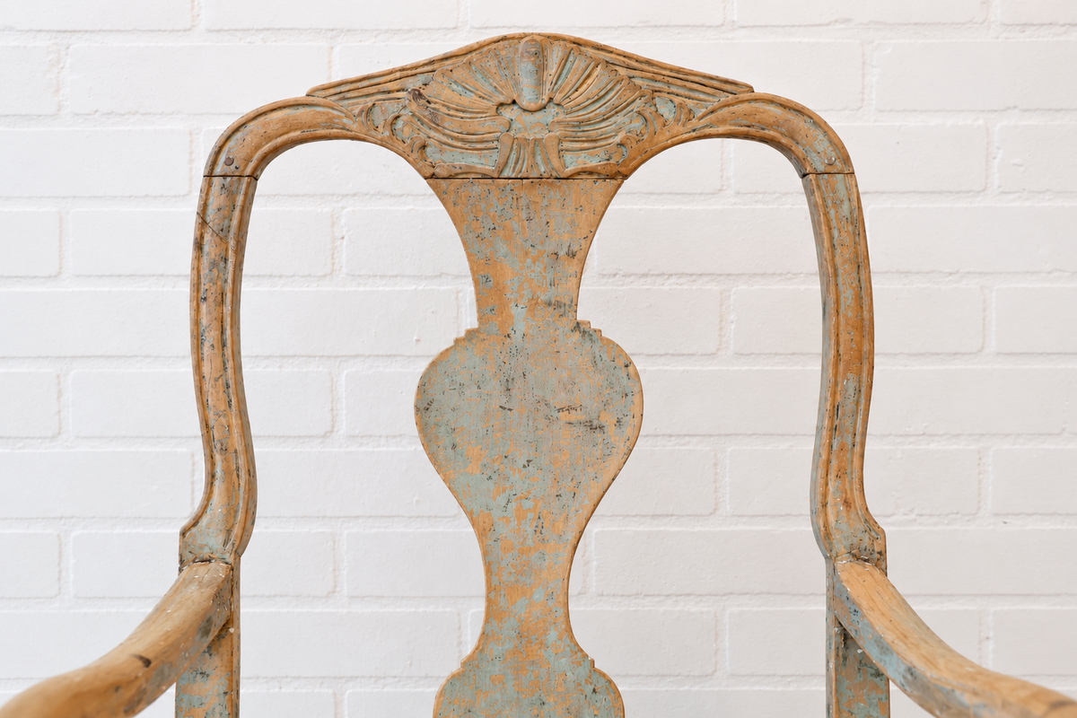 18th cent. Swedish Rococo Chair