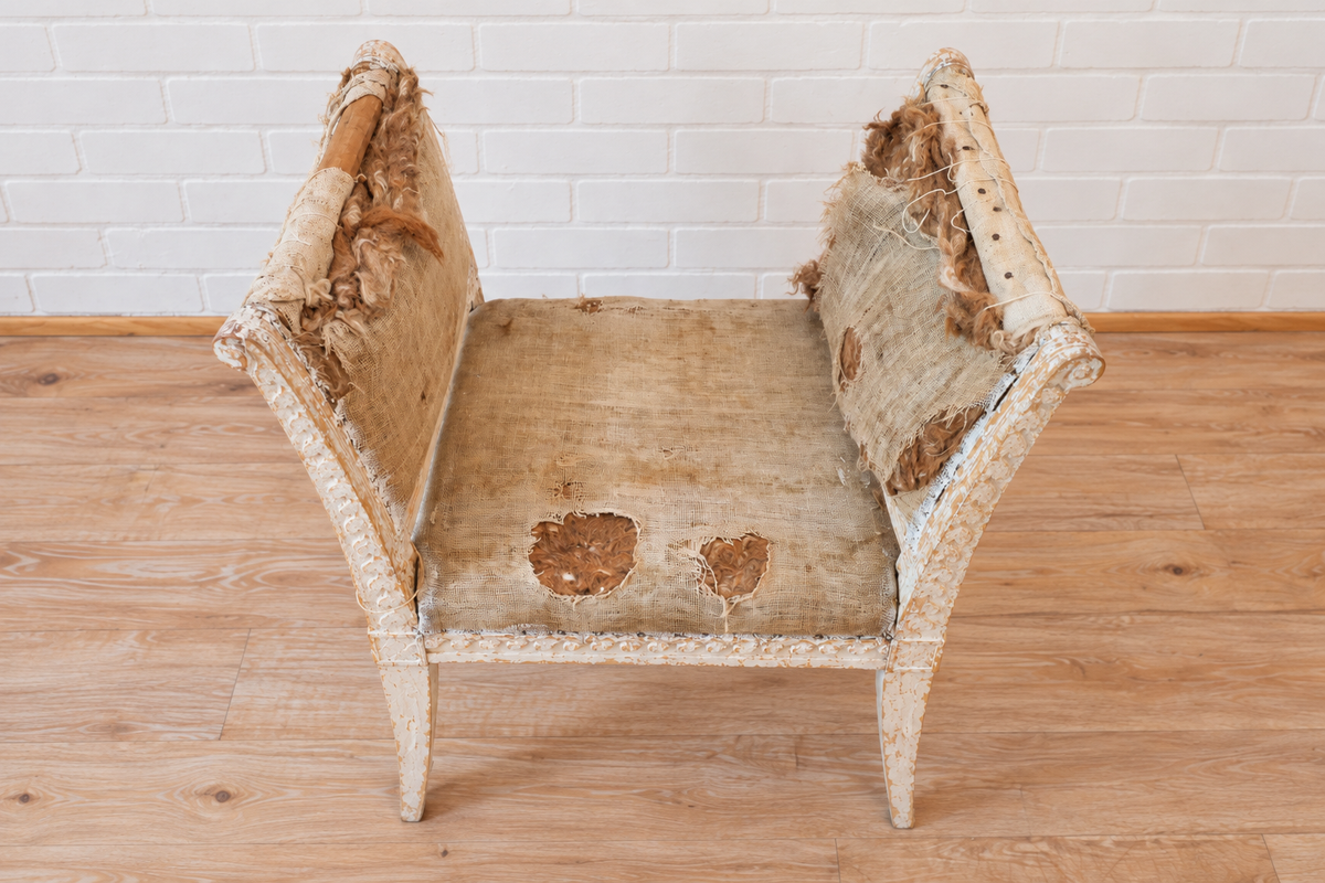 Swedish Gustavian Bench (small)