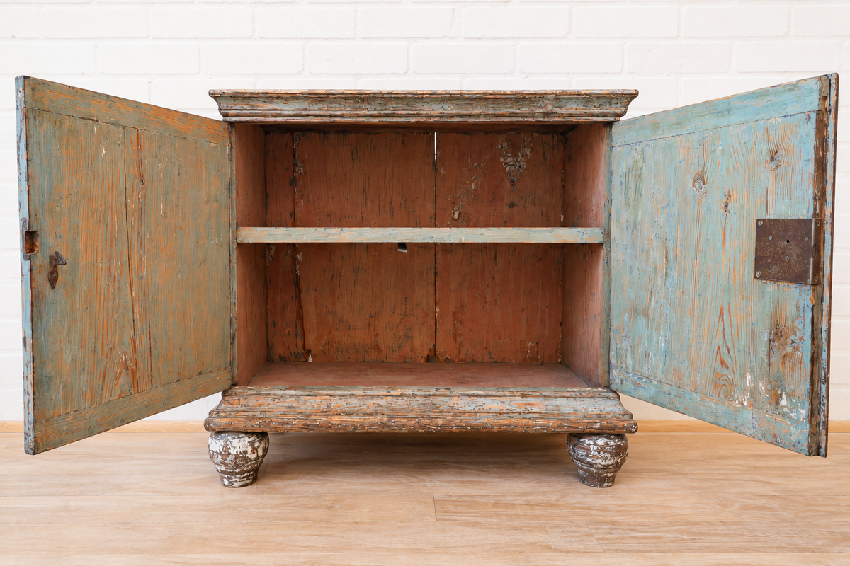 Swedish Baroque Small Cabinet