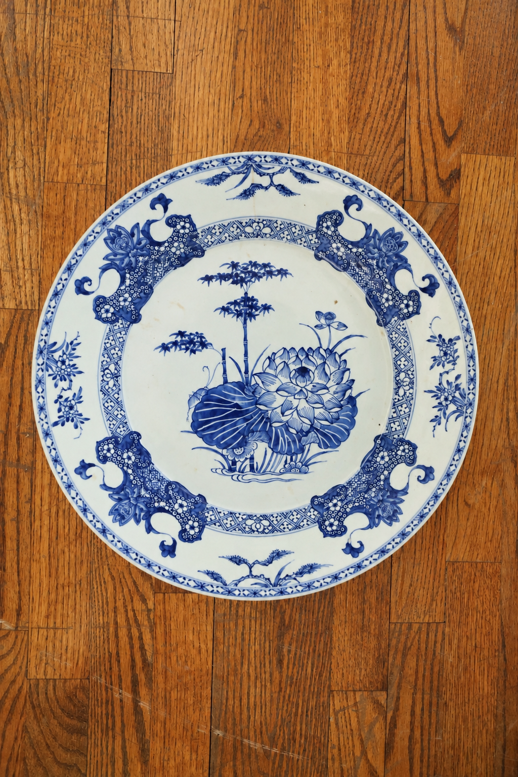 18th cent. Delft Charger