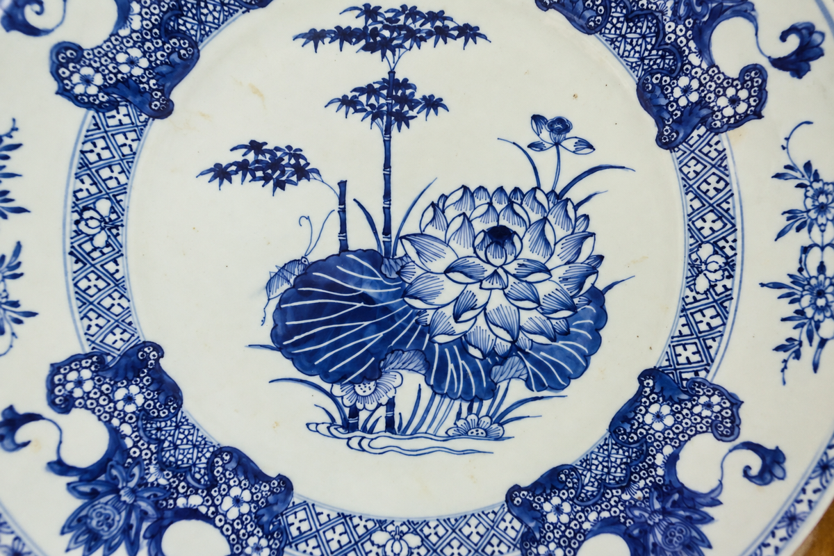 18th cent. Delft Charger