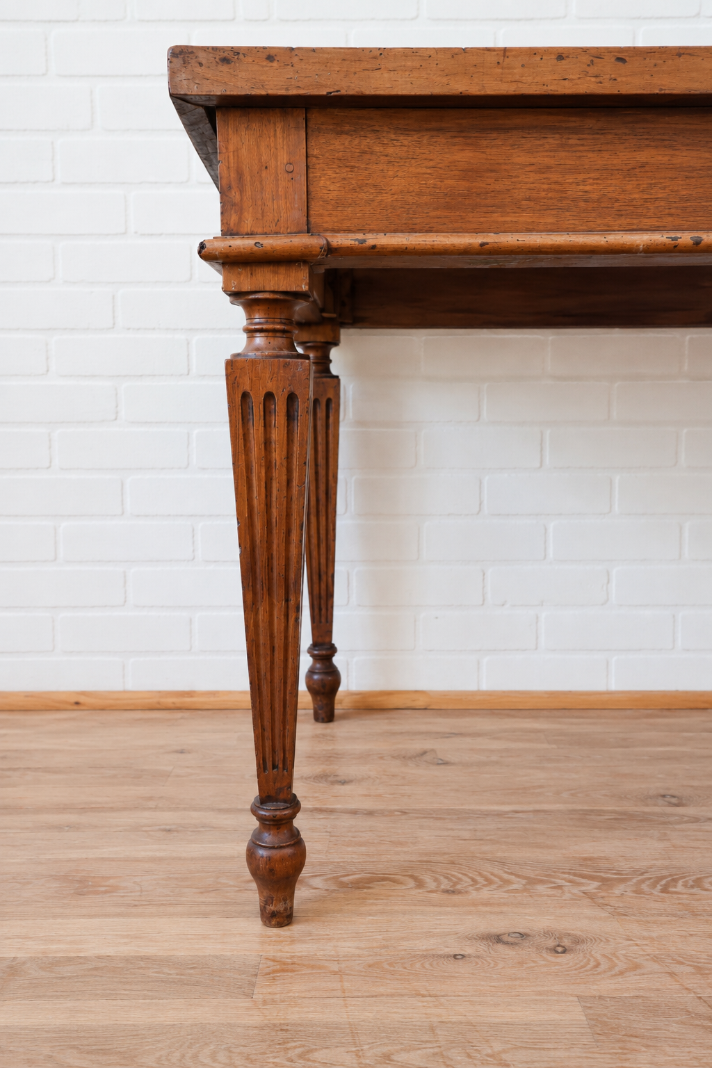 Pair of Italian 18th Century Walnut Serving Tables