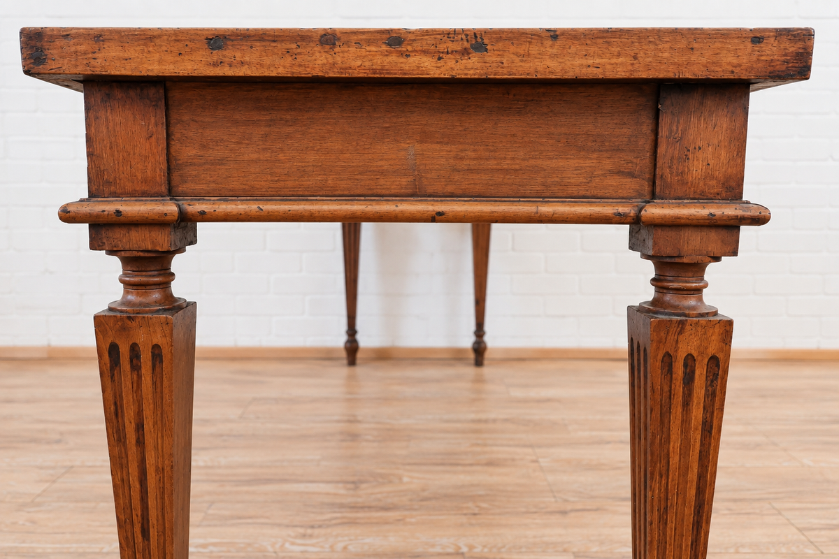 Pair of Italian 18th Century Walnut Serving Tables