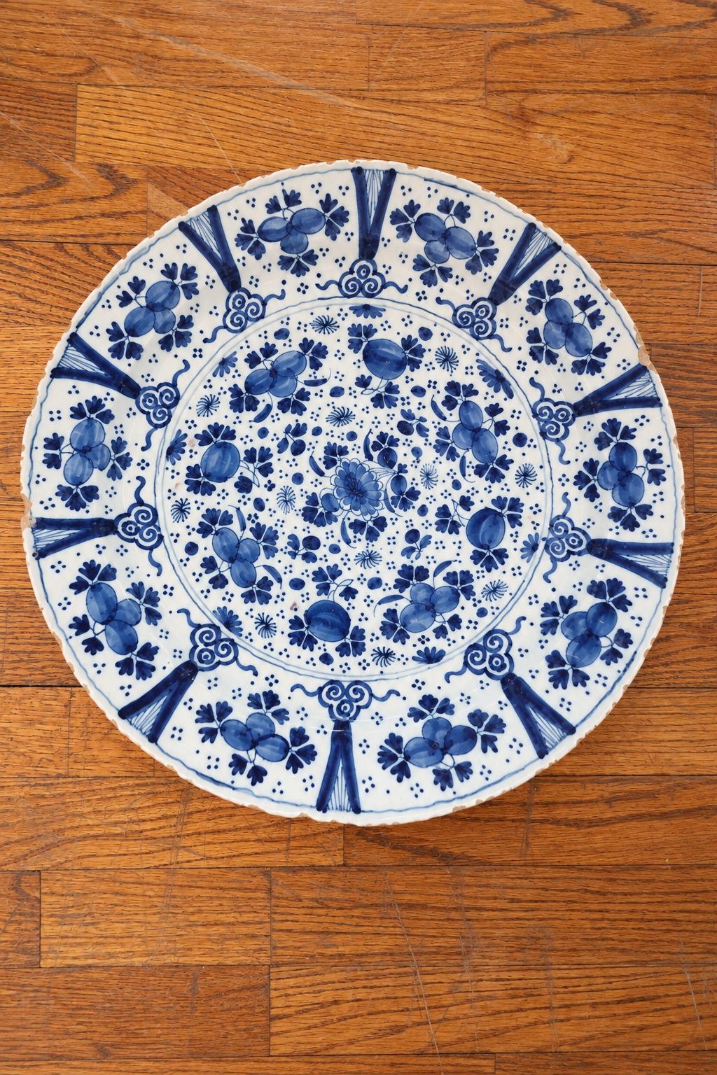 18th cent. Delft Charger