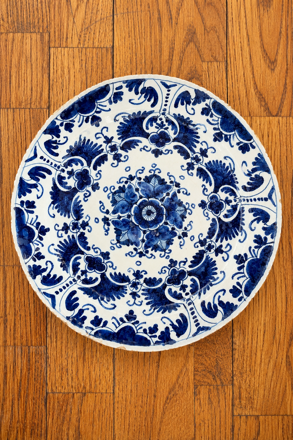 Pair of 18th cent. Delft Charger