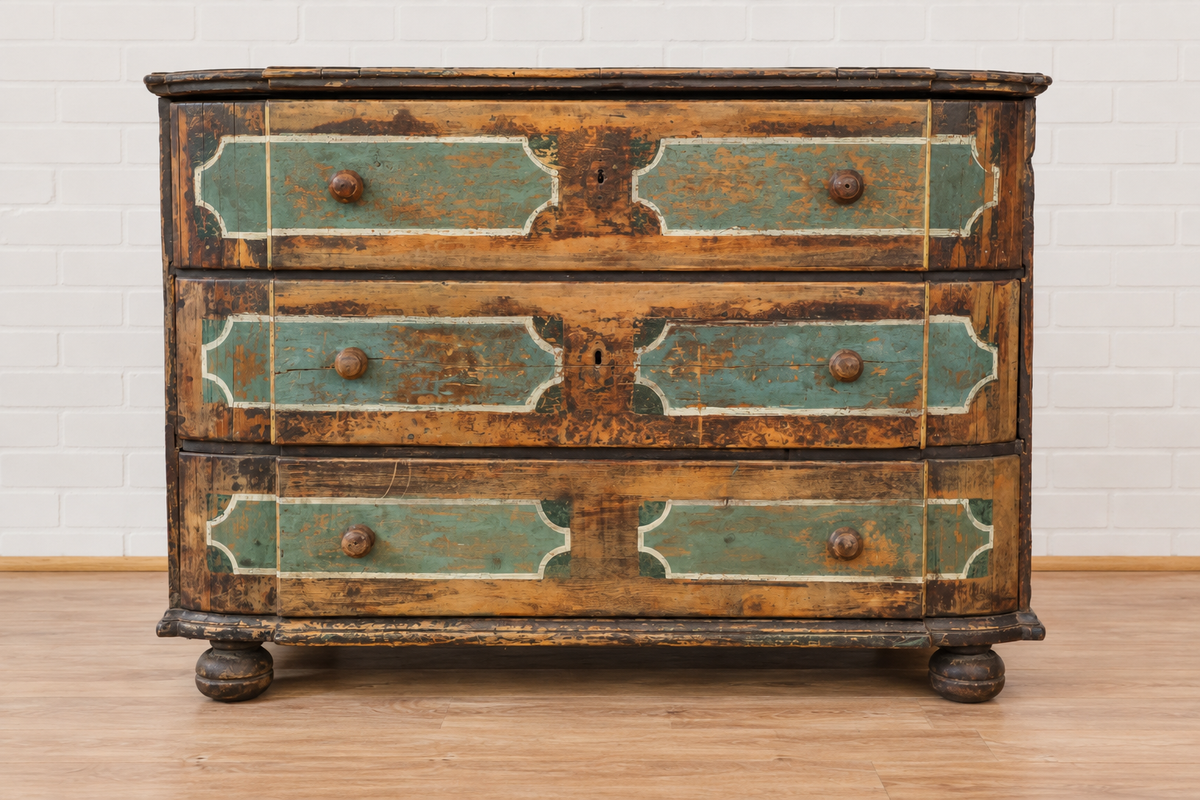 18th cent. Italian Painted Commode (SOLD)