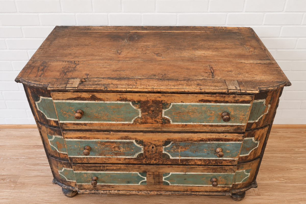 18th cent. Italian Painted Commode (SOLD)