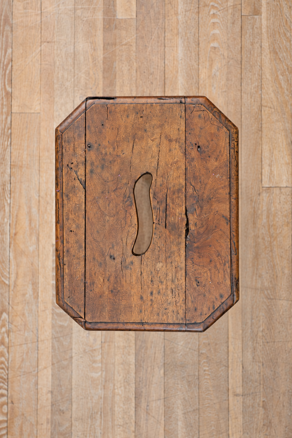 18th cent. French Walnut Stool (1 of 3)