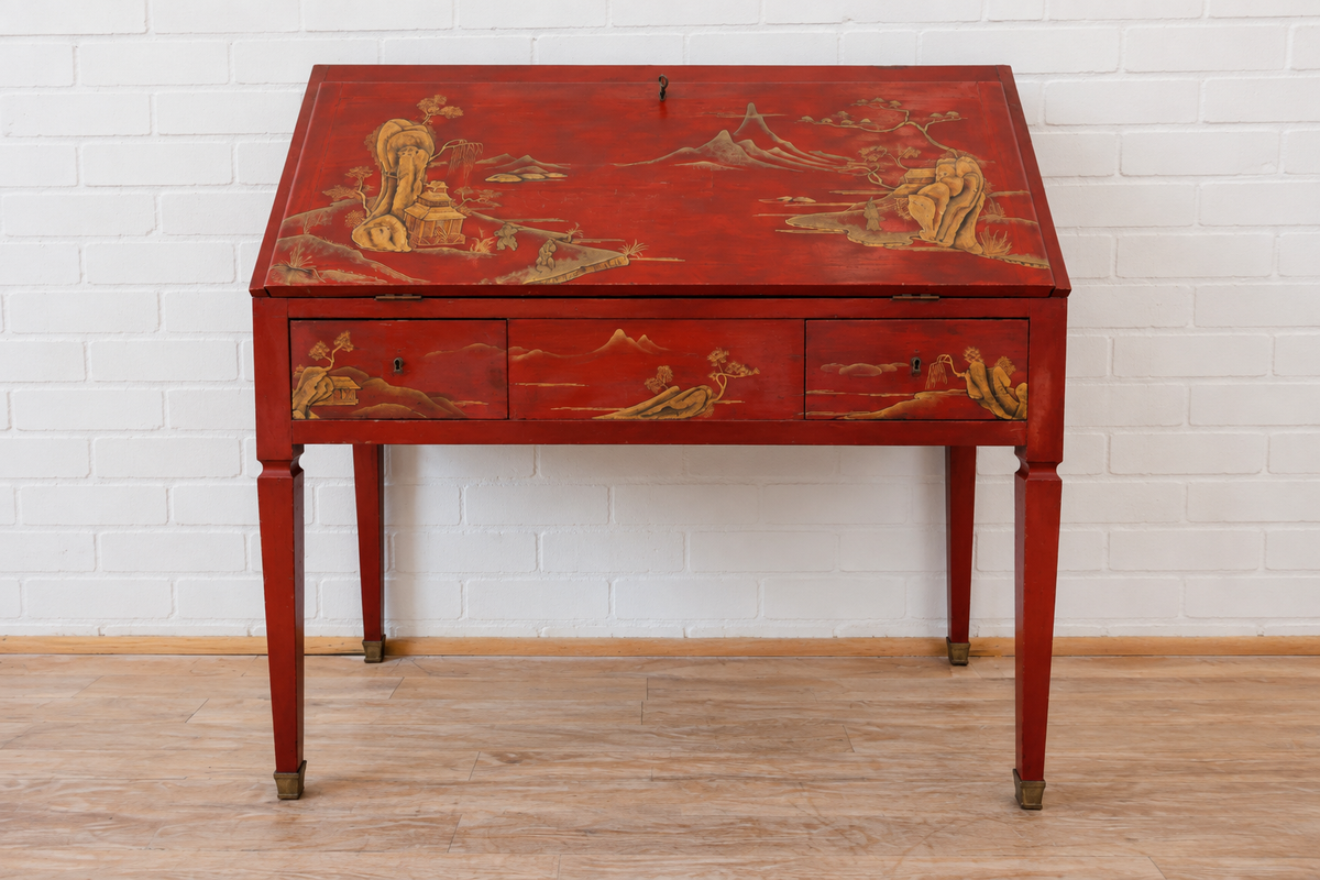 French Lacquered Desk