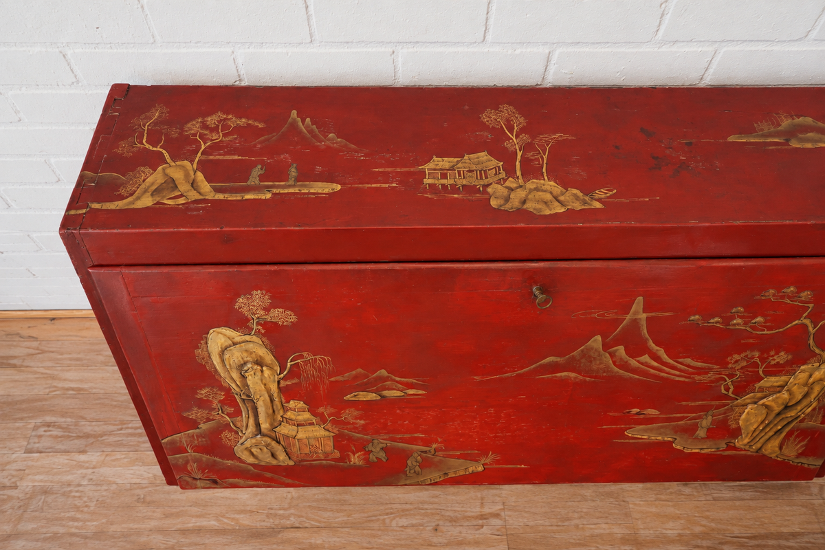 French Lacquered Desk