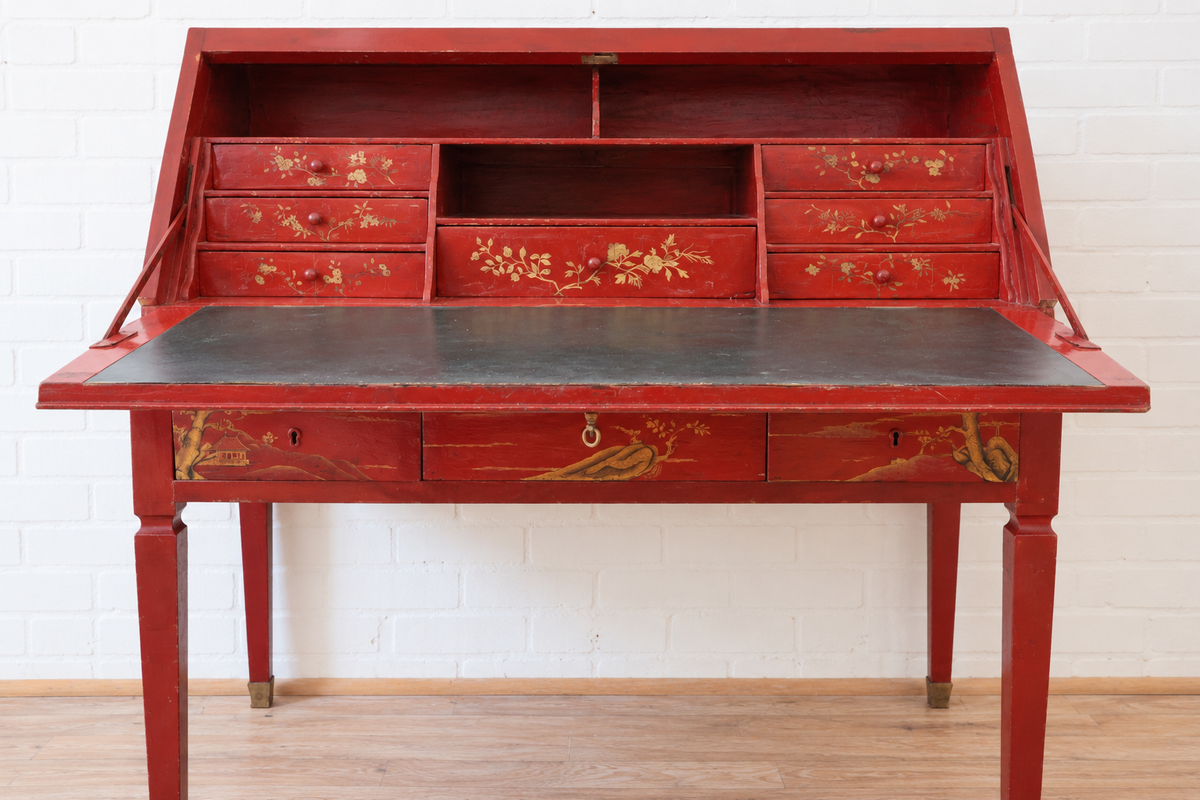 French Lacquered Desk