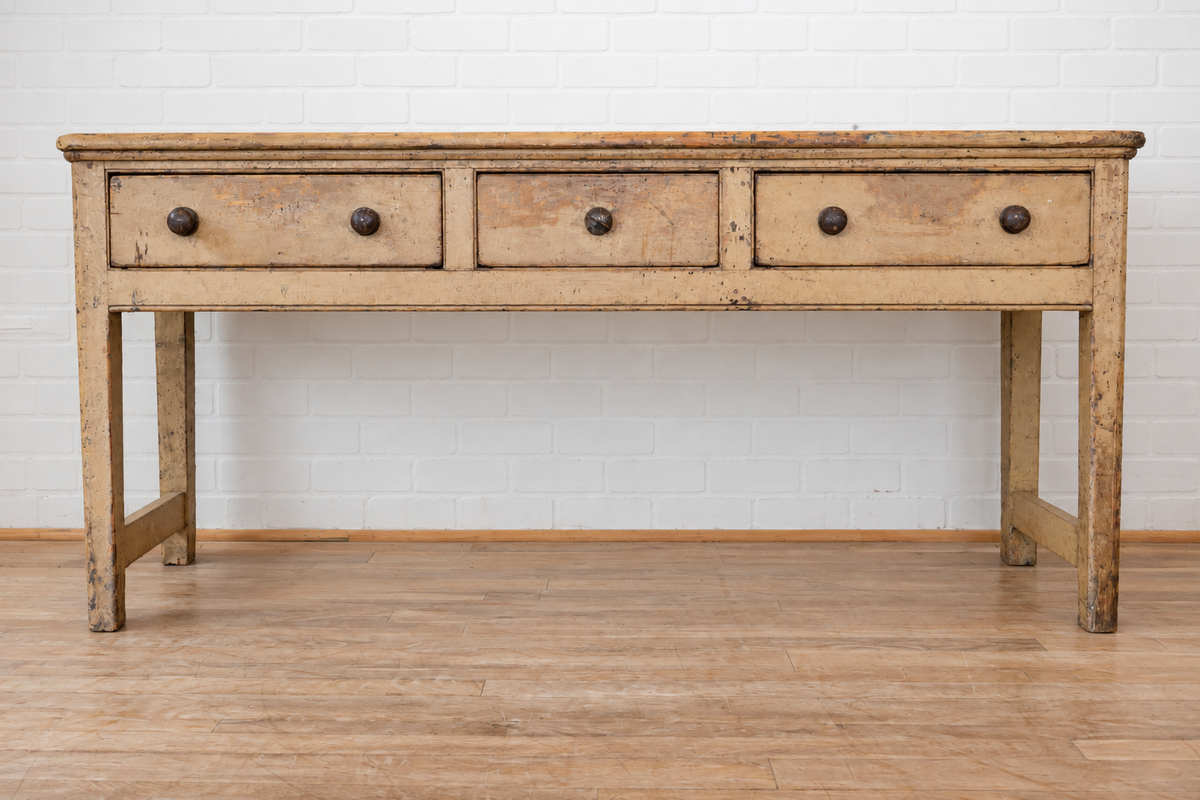 Painted English Dresser