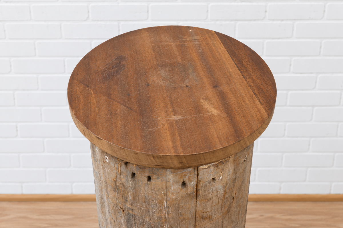 Pair of Pine Columns