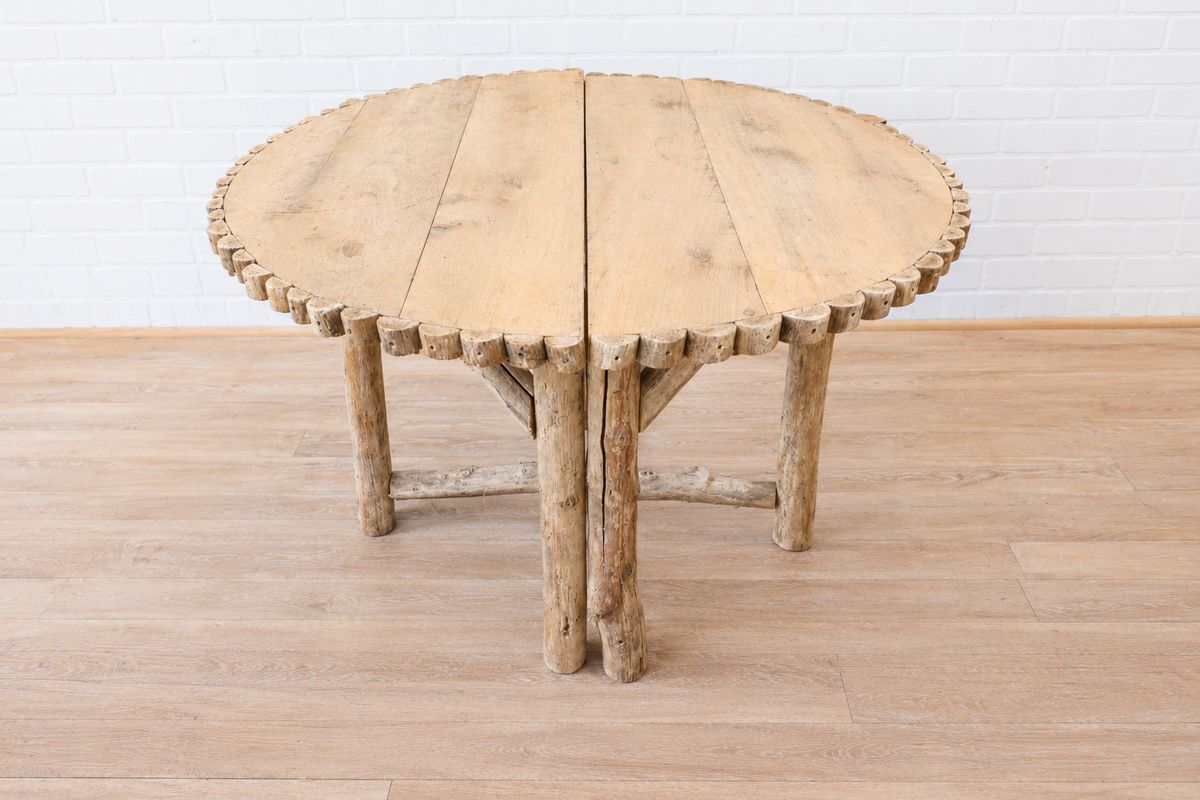 Pair of Wooden Console Tables