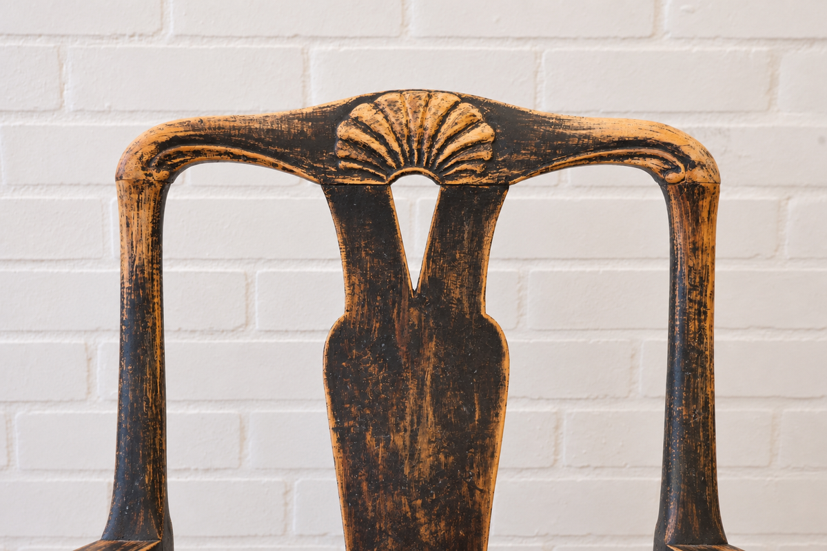 Pair of Swedish Rococo Armchairs