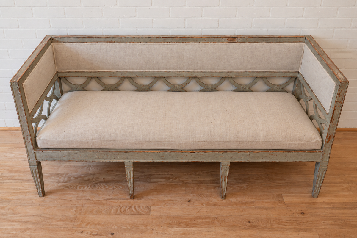 Swedish Gustavian Sofa (#3)