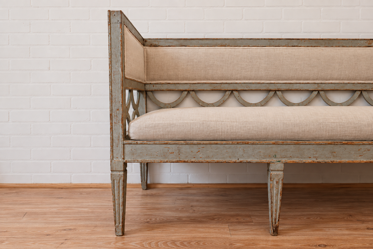 Swedish Gustavian Sofa (#3)