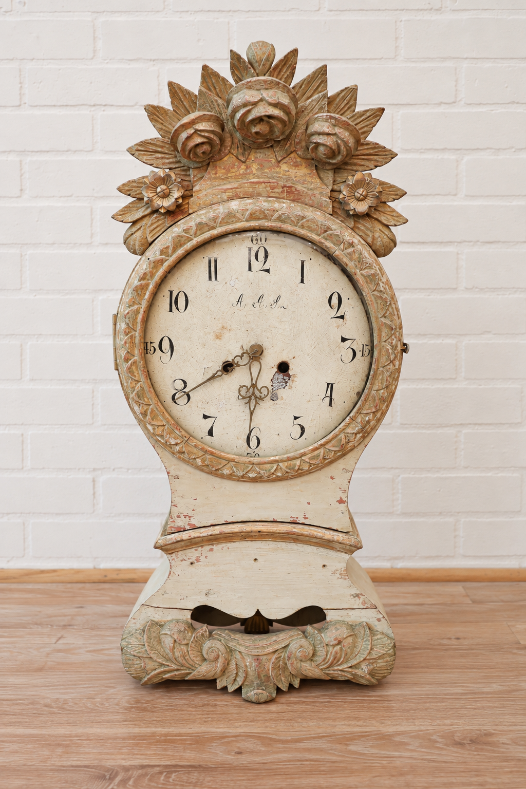 Swedish Gustavian Table Clock