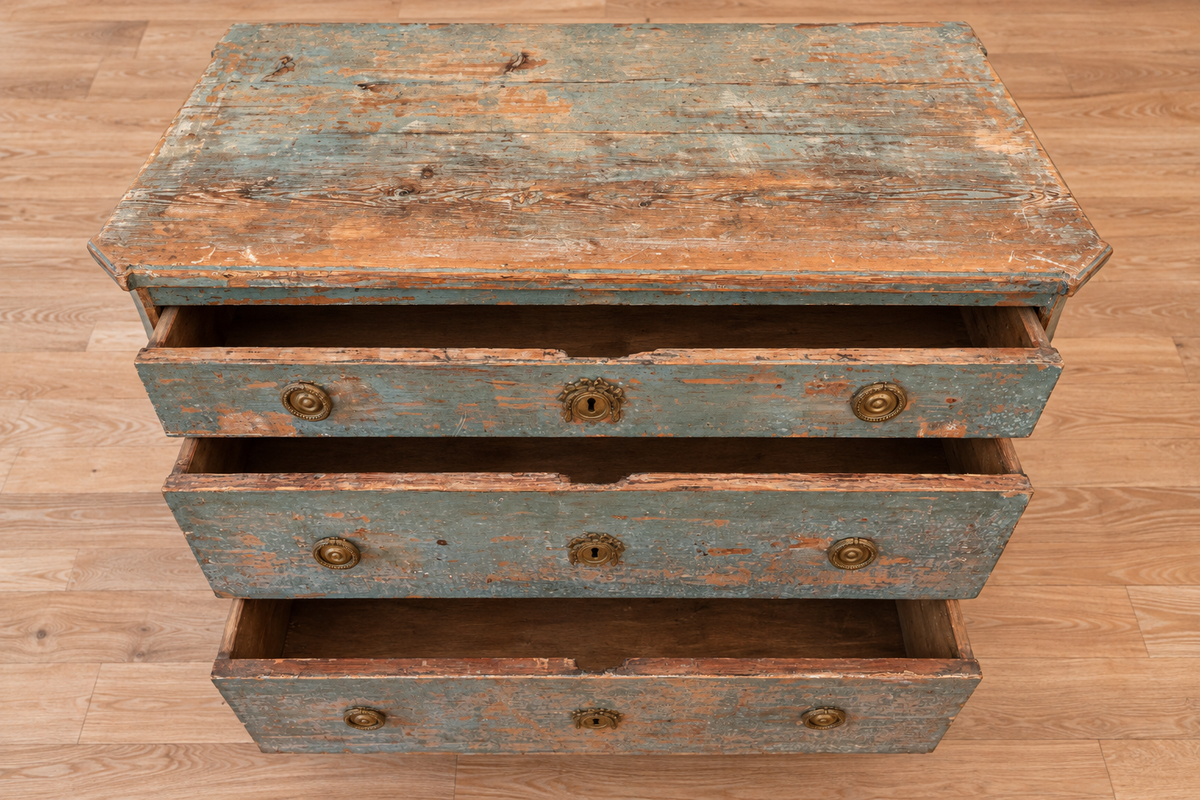 Swedish Painted Gustavian Commode
