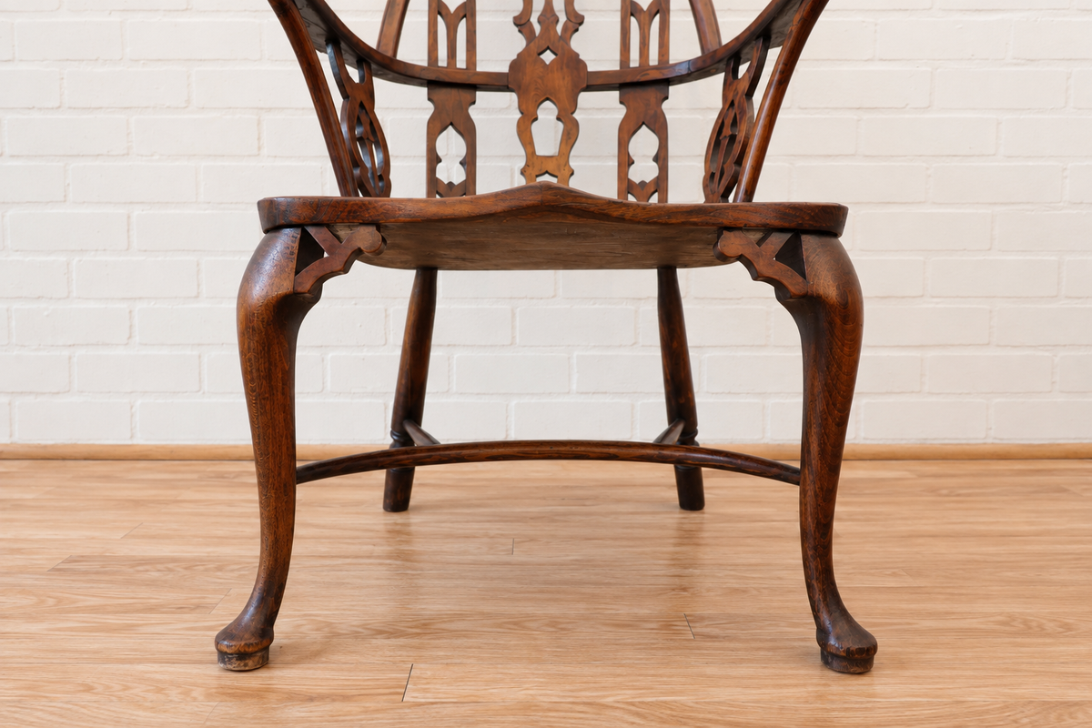 Set of 5 Gothic Revival Chairs
