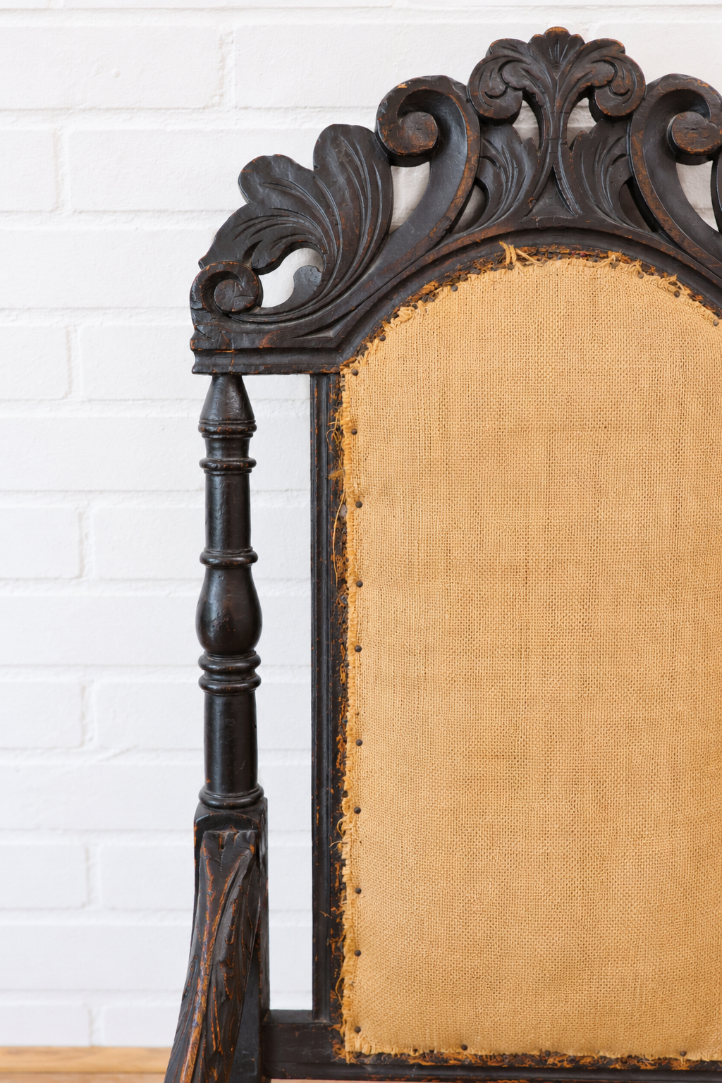 18th cent. Swedish Baroque Arm Chair