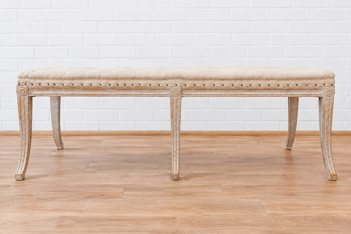 Swedish Gustavian Bench