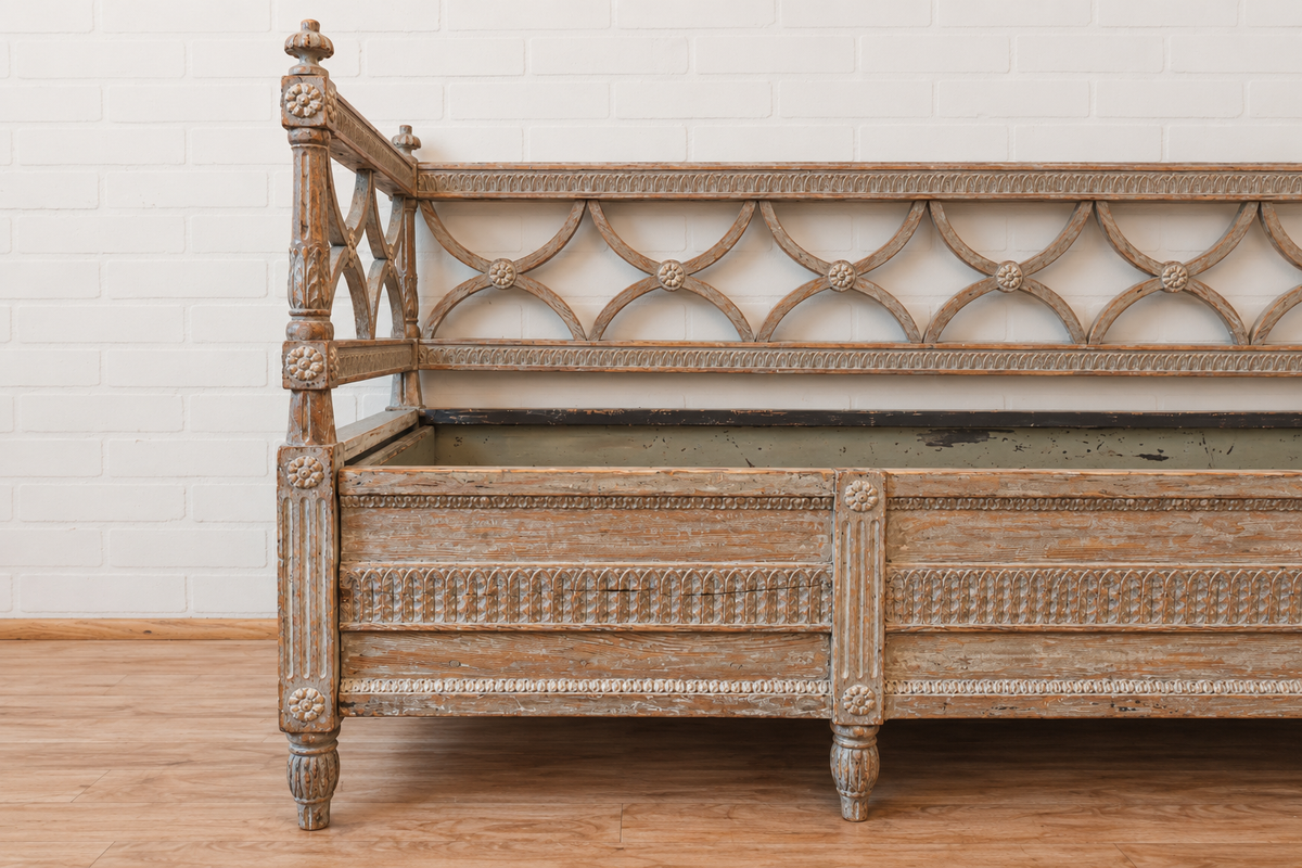 Swedish Gustavian Sofa (#2)