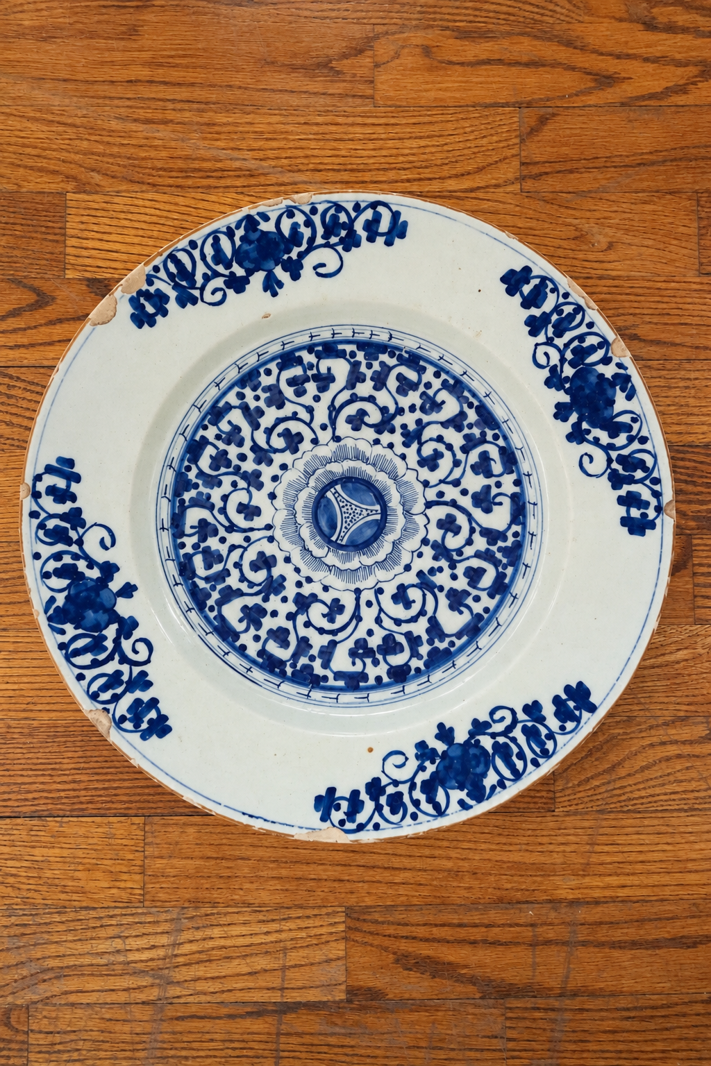 18th cent. Delft Charger
