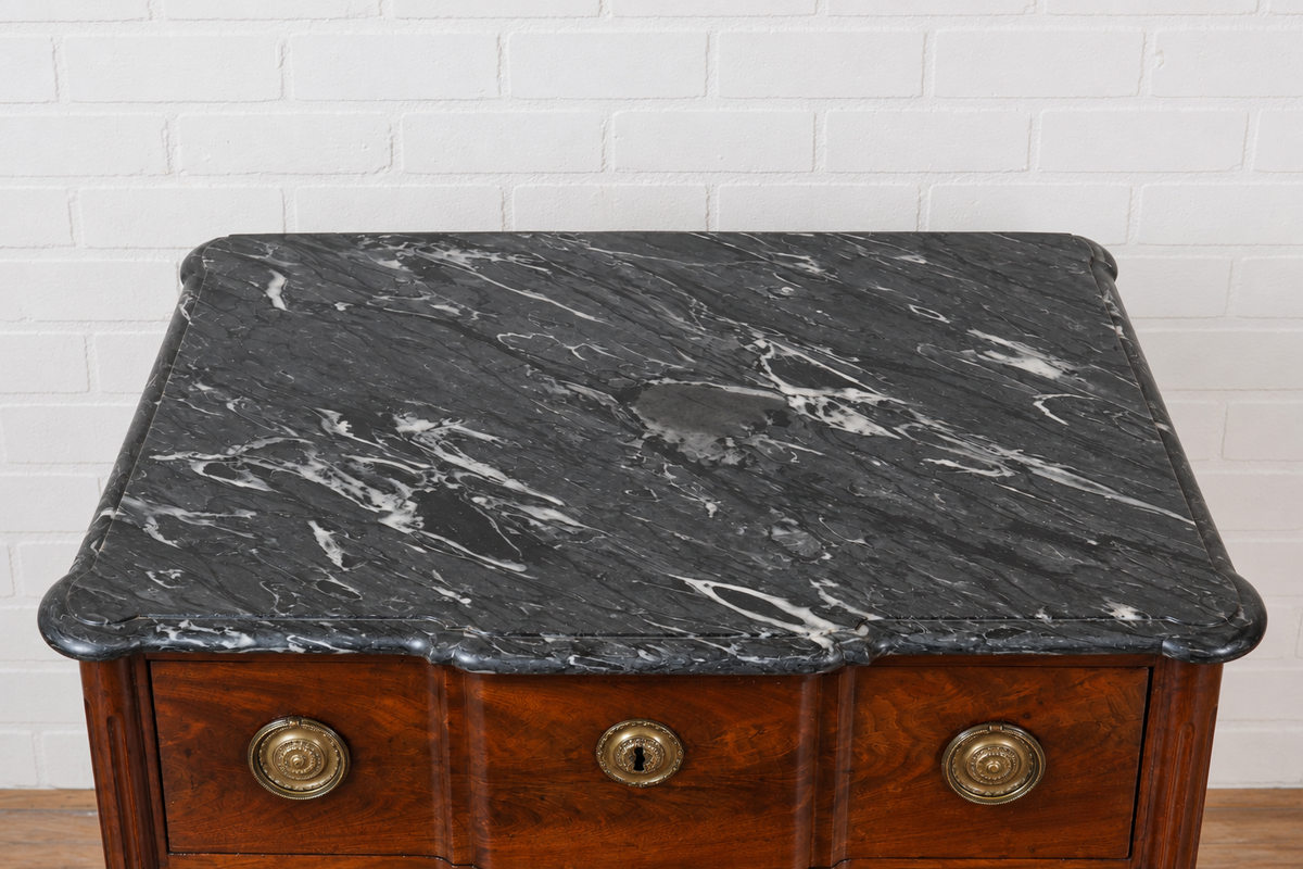 18th cent. Louis XVI Commode Marble Top