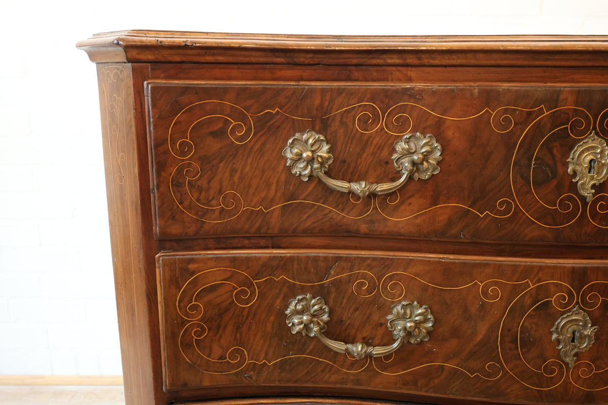 18th c. Italian Inlay Commode