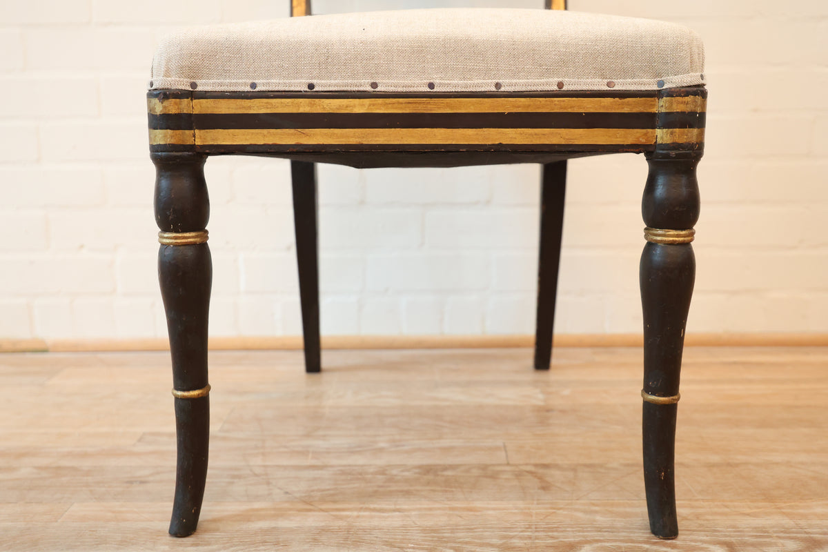Set of 6 English Regency Side Chairs