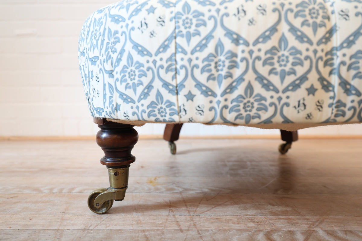 English Howard & Sons Slipper Chair