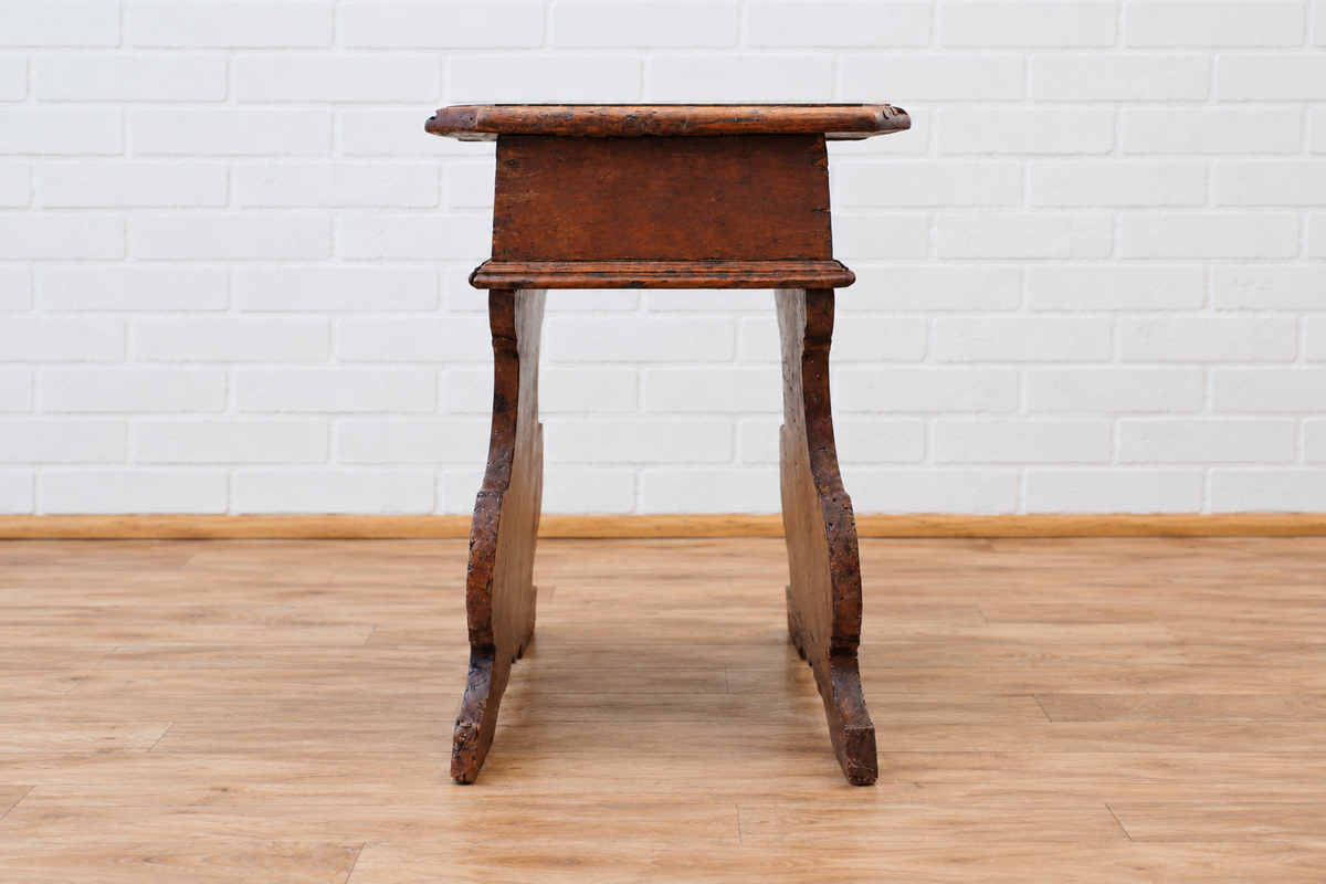 18th cent. French Walnut Stool (2 of 3)
