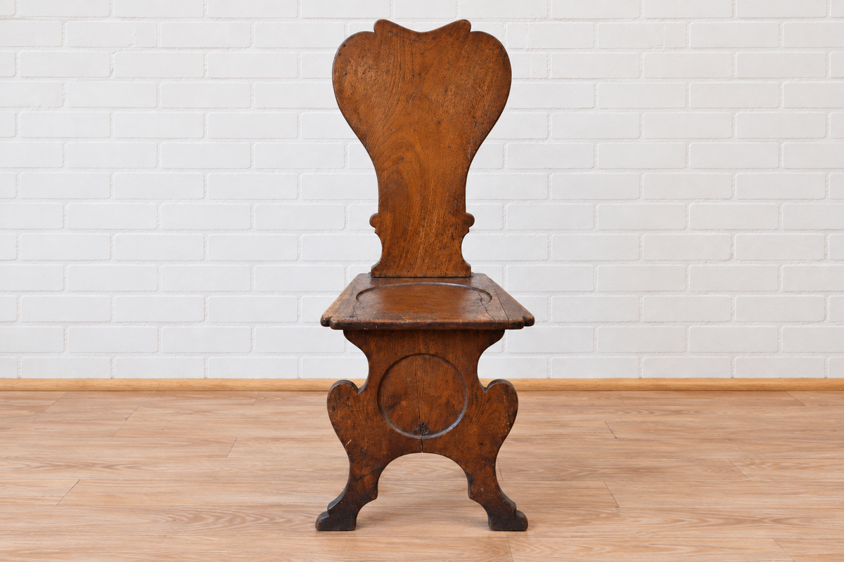 George II Sgabello Hall Chair (ca. 1740)